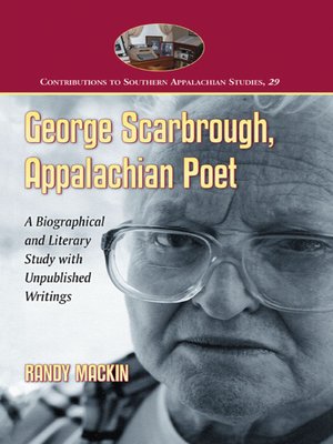 cover image of George Scarbrough, Appalachian Poet